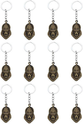 BLESSINGS Set of 12 Narsimha Metal Key Chain