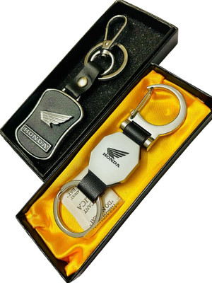 GKM Bike Chrome finish bike honda combo set keychain Key Chain