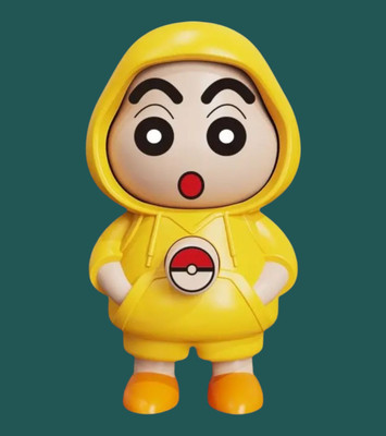 FlyTouch Shinchan Cartoon Face Change Figure Keychain For Anime Lovers Boys Girls Gift Key Chain