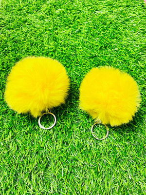 Next Gen Keychains Soft Fur Pompom attractive combo set keychain for girls Key Chain