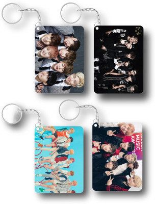 jojo creations jojo present Korean boys BTS army boy design high printed keychain Key Chain