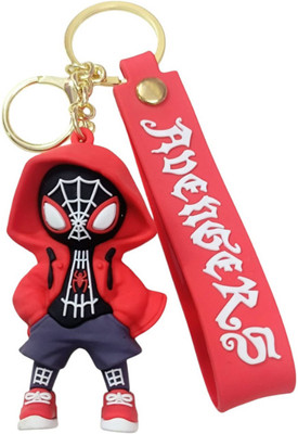PEARLISH Spiderman 3D Premium Quality Keychain Key Chain