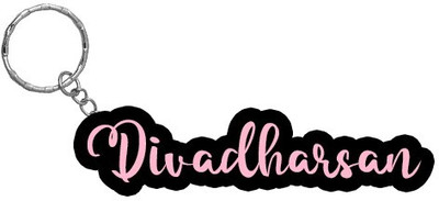 SY Gifts BPK Divadharsan Name Keychain Key Chain