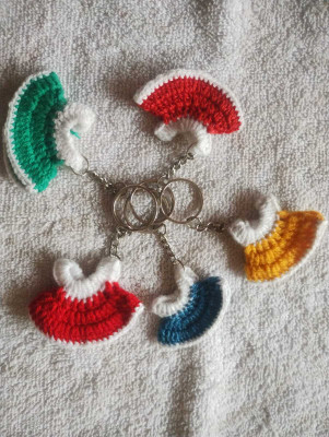 Lavanya RatNam Crochetkeychain001 Key Chain