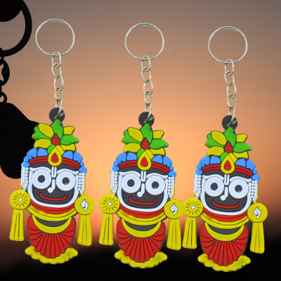 Jagannath World Jaga-yelloe-Keyring-Set-3-0M Key Chain