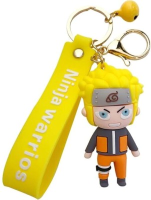 Funfob Anime Keychain with Hook & Straps Key Chains Multicolour | Naru basic Key Chain