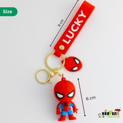 Artbizz Spider Man 3D Key Chain Marvel Avengers Perfect Gift for Cars, Bikes Key Chain Key Chain