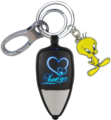 SHOKY LOOKS Beautiful Love u Light With Tweety Locking Lock Key Chain