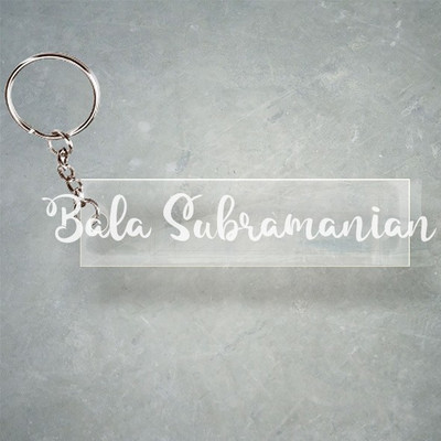 SY Gifts Bala Subramanian T Name Keychain O1 975 Key Chain