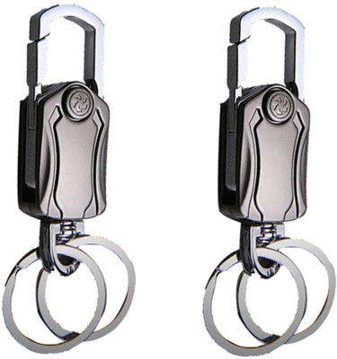 COFP 3in1 Keychain Keyring/Auto Accessories Fingertip Gyro Keychain Opener(pack of 2) Key Chain