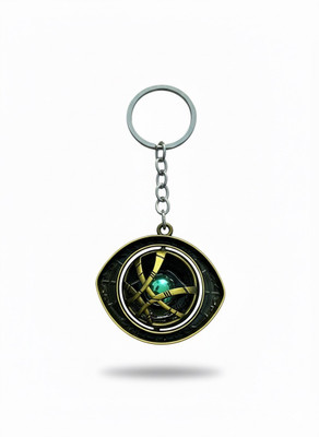 Bittycart Doctor Strange Metal Revolving Spinning Eye Key Chain