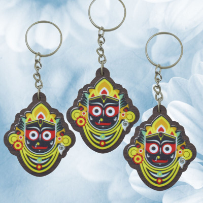 Real Craft key-ring-jaga-wood-set-3-0C Key Chain