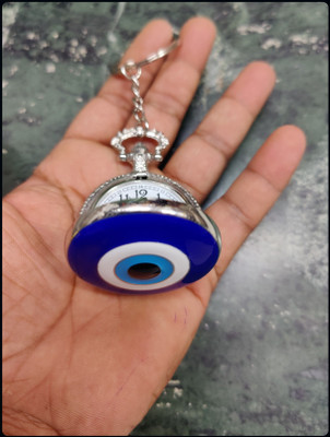 BBG BBG_Evil Eye Matel Primium Quality Watch Keychain For Men And Woman-A Key Chain