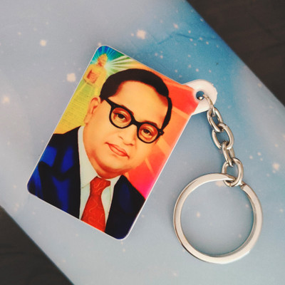M Men Style Religious Dr. Br.R.Ambedkar Polymer Keychain NewseyP79 Key Chain