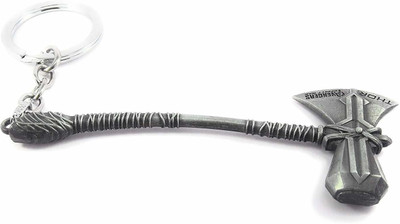 MARVEL Avengers Infinity War Thor AXE Silver Avengers Keyring For Bikers Key Chain