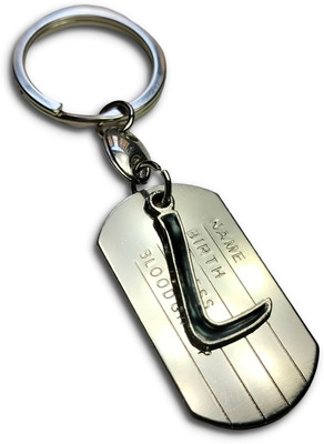 swagtreg Alphabet L Metal Key Chain