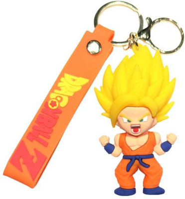 BITWEAVE Dragon Ball Z Goku Keychain – Soft Vinyl Collectible Key Chain