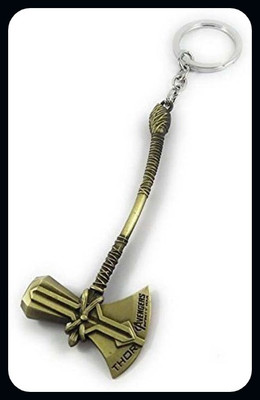 BBG BBG_Thor Strombreaker Golden Key Ring Key Chain-A Key Chain
