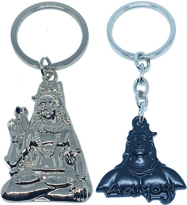 kd collections KD-637-657 Lord Shiva Shankar Bholenath Mahadev Mahakaal Adiyogi Keychain Combo Key Chain