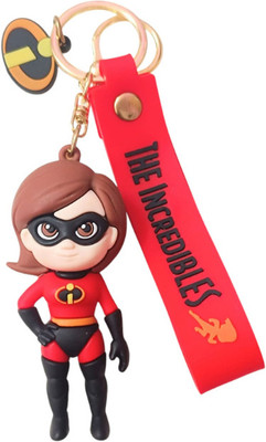 PEARLISH The Incredibles Elastic Girl 3D Keychain Key Chain
