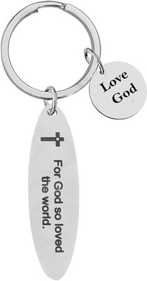 Sullery For God So Loved The World ( Love God) SulleryLCSKey202358 Key Chain