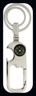 BBG BBG_Hook Locking Two Rings Compass (G-31B) S-A Key Chain