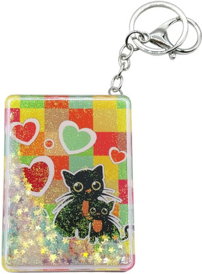 Tej Gifts Pocket Mirror Key chain, Double-Sided Magnifying Cosmetic Mirror Travel-Friendly Key Chain