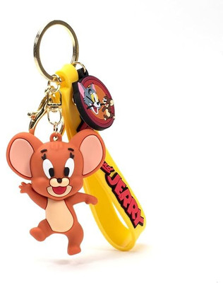Shreeji Accessorie Premium World Famous Character Silicon Rubber 3D key Chain Key Chain