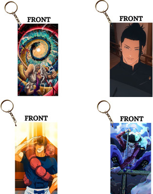 Hariyaali Enterprises LLP GETO × MIIHAWK Unique Style 4 pcs Combo Key Chain