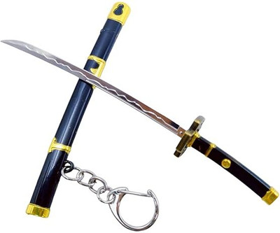 gtrp Katana Keychain with Push Button | Cool Anime Keychain 034 Key Chain