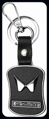 BBG BBG_New Mahindra M Logo Leather keychain & Best quality keychain-A Key Chain