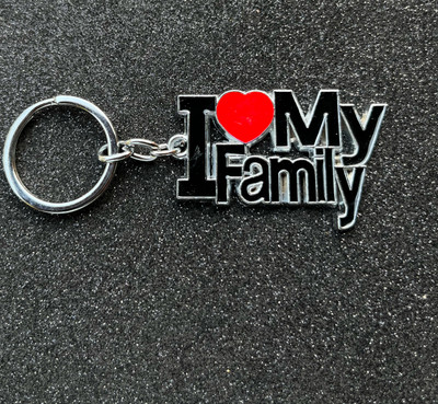 sky enterprises I Love My Family Keychain 566 Key Chain