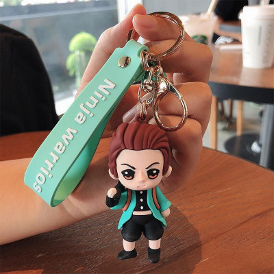 BBG NEW_Demon Slayer Blade Tanjiro Kamado Keychains, Backpack Keychain Key Chain