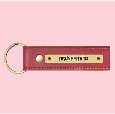 SY Gifts Wred Arunprasad Vegan Leater keychain Key Chain