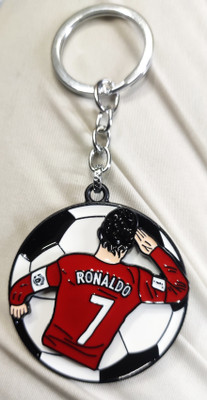 mik RONALDO 7 FOOTBALL PLAYER PREMIUM METAL Key Chain