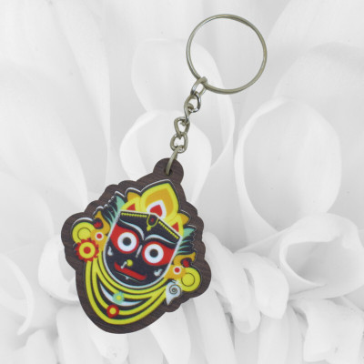 Jagannath World key-ring-jaga-wood-set-1-0Q Key Chain