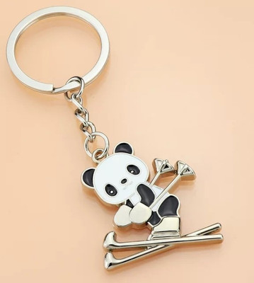 sky enterprises Little Cute Panda Taddy Bear keychain keyring Key Chain