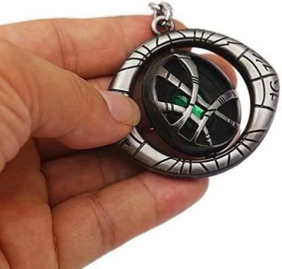 BIZOLO Avengers Doctor Strange Rotating Shield Eye of Agamotto Keychain Key Chain Key Chain