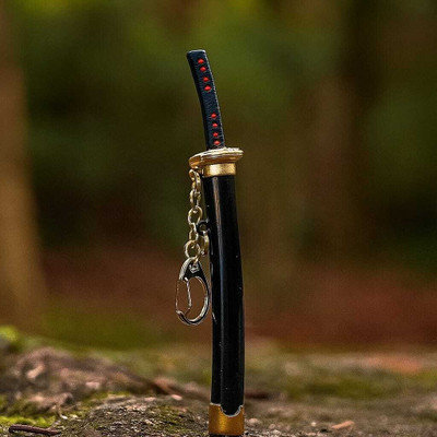 Vighneshvara Katana Metal Sword Key Chain with Cover -In Multicolor Pack Of 1P Key Chain Key Chain