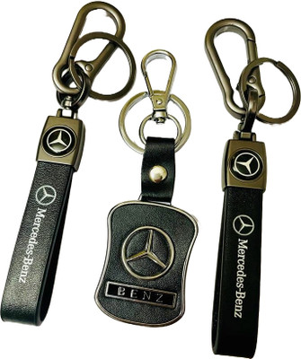GKM Attractive Car Mercedes combo pack of three set keychain Key Chain