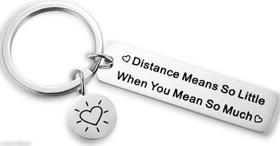 Myurawells Distance Means so Little when you Mean So much keychain Key Chain