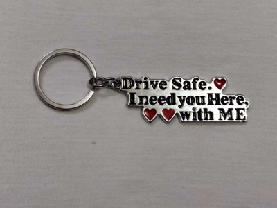 Shree Empire Safe Drive Design for men and women Key Chain