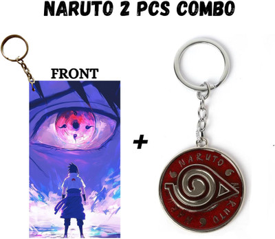 Hariyaali Enterprises LLP Naruto SASUKE UCHIHA MANGEKYO SHARINGAN SO COOL Unique Style 2 pcs Combo Key Chain