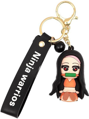 GKM Demon Slayer Cute Girl Nezuko premium quality keychain with hook Key Chain