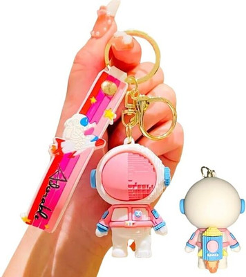 Miaara 3D Keychain anime Cute Cartoon Keychains Rubber Keyring Key Chain