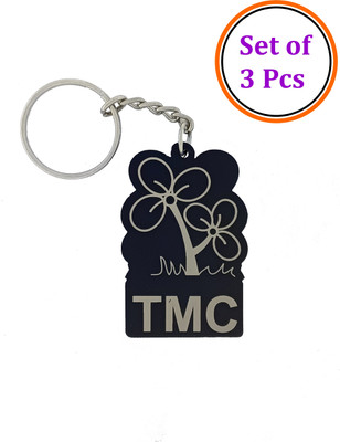 TRAQ TRINAMOOL CONGRESS (TMC) PRINTED FOR CAR OR BIKE ACRYLIC Key Chain