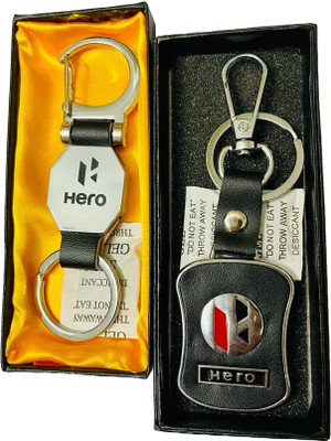 GKM Hero metal chrome finish combo set keychain Key Chain