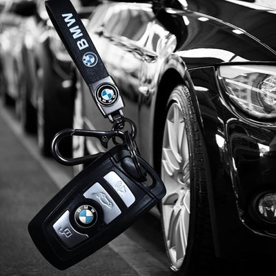 gtrp BMW PREMIUM LEATHER & metal KEYCHAIN 02 Key Chain