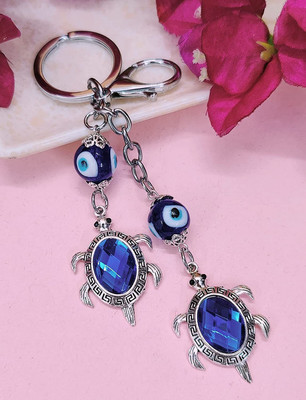 SARASI Evil Eye Turtle Key Chain For Kids & Key Chain Lover [Pack 1] Key Chain