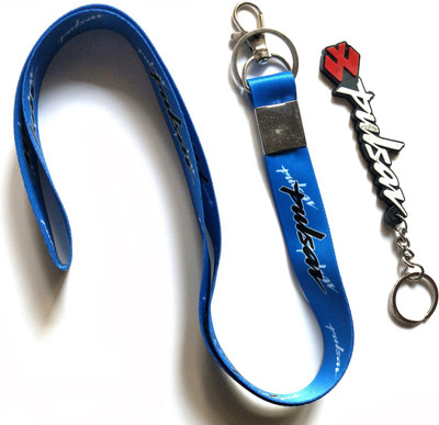 Meeko.com Keychain-Big Lanyard and rubber PUL-SAR keyring Key Chain